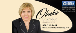 Realtor Olenka Shkrobut